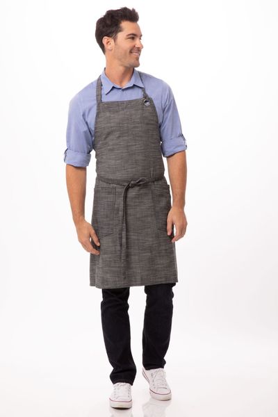 TẠP DỀ MÀU ĐEN MÀU XÁM (APRON CORVALLIS)