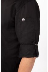 ÁO BẾP XS (HARTFORD CHEF COAT, BLACK)