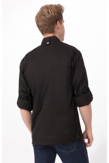 ÁO BẾP XS (HARTFORD CHEF COAT, BLACK)