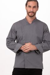 ÁO BẾP XS (LANSING CHEF COAT, GREY)