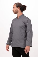 ÁO BẾP XS (LANSING CHEF COAT, GREY)