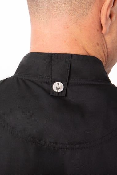 ÁO BẾP S (SPRINGFIELD CHEF COAT, BLACK)