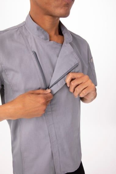 ÁO BẾP S (SPRINGFIELD CHEF COAT, GREY)