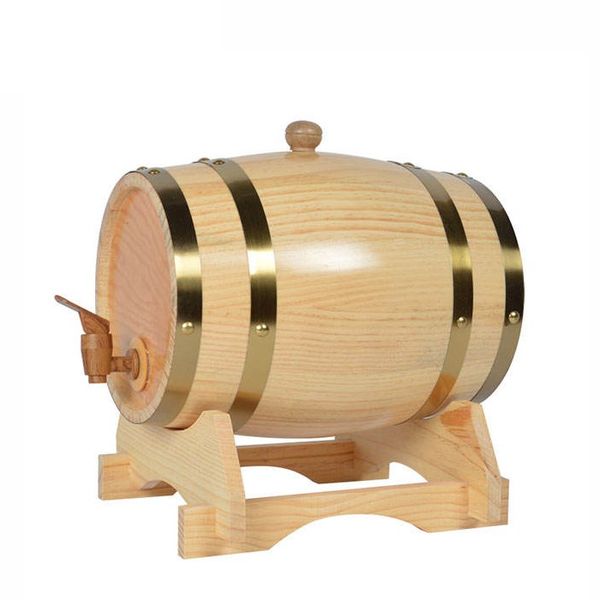 QUANTUM PRO-THÙNG GỖ 2.5L (BEER BARREL DISPENSER)_P050063