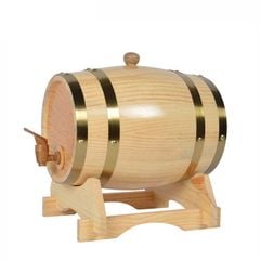 QUANTUM PRO-THÙNG GỖ 2.5L (BEER BARREL DISPENSER)_P050063