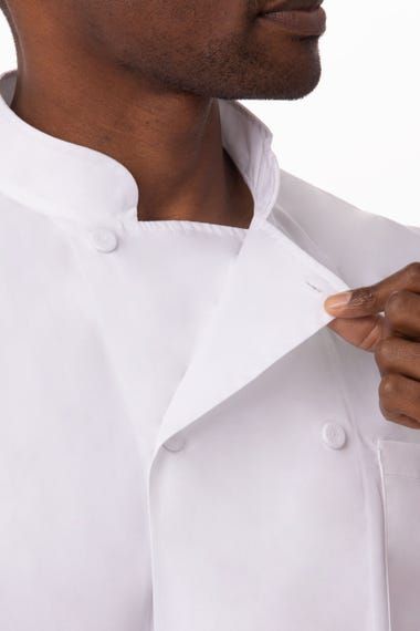 ÁO BẾP M (CHEF COAT 3/4 SLEEVE BASIC, WHITE)
