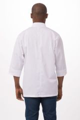 ÁO BẾP M (CHEF COAT 3/4 SLEEVE BASIC, WHITE)