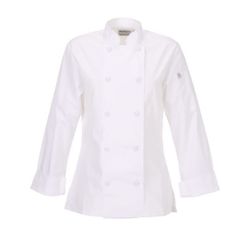 ÁO BẾP XL (SOPHIA WOMEN'S COAT, WHITE)