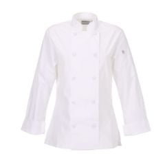 ÁO BẾP L (SOPHIA WOMEN'S COAT, WHITE)