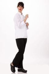 ÁO BẾP M (SOPHIA WOMEN'S COAT, WHITE)