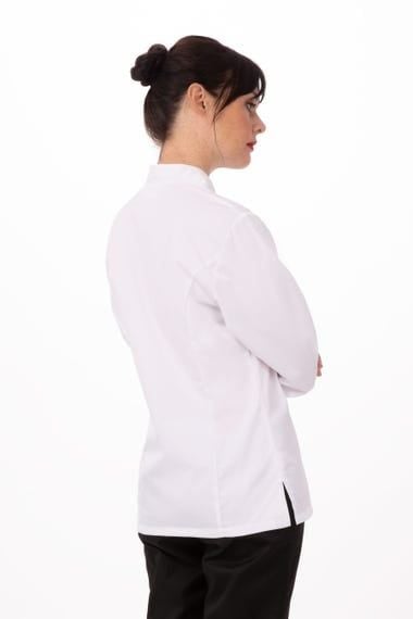 ÁO BẾP XL (SOPHIA WOMEN'S COAT, WHITE)