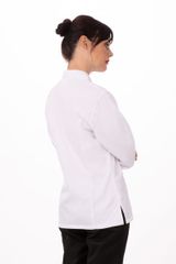 ÁO BẾP XL (SOPHIA WOMEN'S COAT, WHITE)