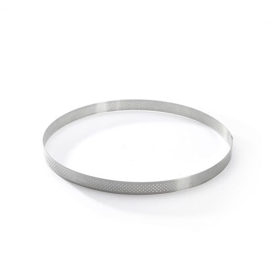 KHUÔN BÁNH D28.5XH2CM (ROUND PERF TART RING S/S)