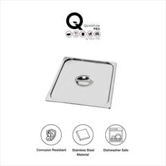 QUANTUM PRO-NẮP KHAY INOX 265X162MM (GN LID SS 1/4)_P009040