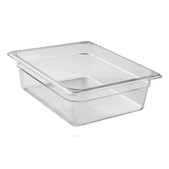 CAMBRO-KHAY NHỰA TRONG SUỐT 26.5X32.5X10CM (PC FOOD PAN GN 1/2)_P006787