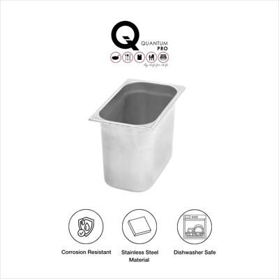 QUANTUM PRO-KHAY INOX 265X162X200MM (GN CONTAINER 1/4 200MM SS)