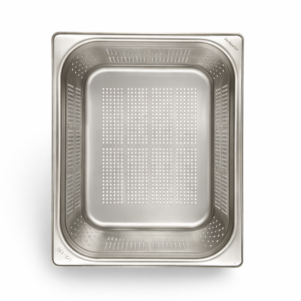 QUANTUM PRO-KHAY INOX CÓ LỖ 325X265X150MM (GN CONTAINER 1/2 150MM SS PERFO)