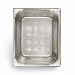 QUANTUM PRO-KHAY INOX CÓ LỖ 325X265X150MM (GN CONTAINER 1/2 150MM SS PERFO)
