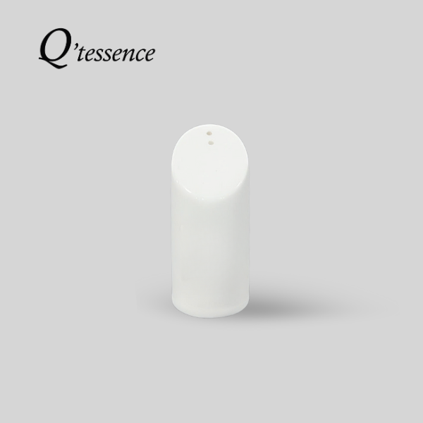 Q'TESSENCE-HŨ MUỐI SỨ 3.5X3.5X8CM (SALT SHAKER 2 HOLE)