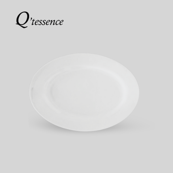 Q'TESSENCE-ĐĨA BẦU DỤC L35XW25XH2.5CM (OVAL PLATE)