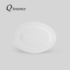 Q'TESSENCE-ĐĨA BẦU DỤC L35XW25XH2.5CM (OVAL PLATE)