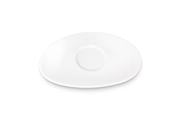 ĐĨA SỨ MÀU TRẮNG 17CM (COFFEE/TEA SAUCER)
