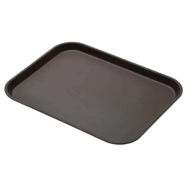 CAMBRO-KHAY NHỰA MÀU NÂU 35.5X45.7CM (CAMTREAD RECT TRAY, TAVERN TAN)