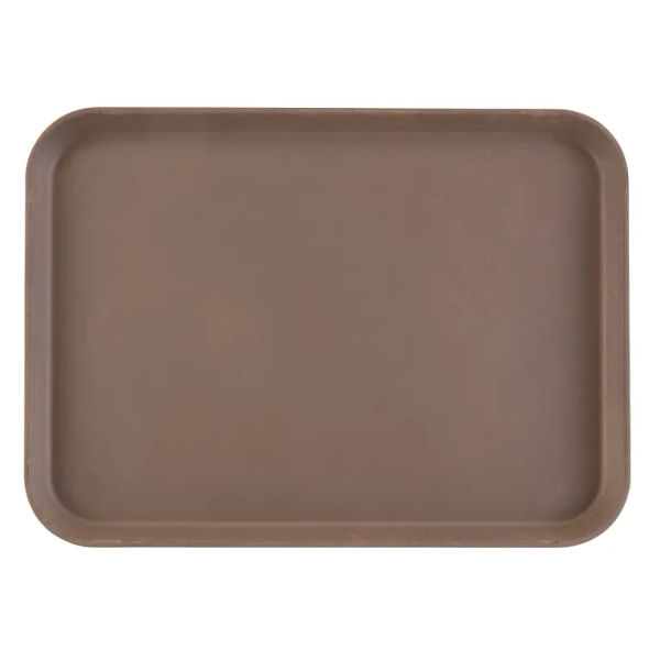 CAMBRO-KHAY NHỰA MÀU NÂU 40.5X56CM (CAMTREAD RECT TRAY, TAVERN TAN)