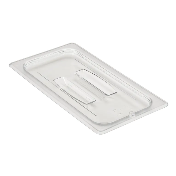 CAMBRO-NẮP NHỰA TRONG SUỐT 32.5X17.6CM (PC COVER W/HDL GN 1/3)_P011034