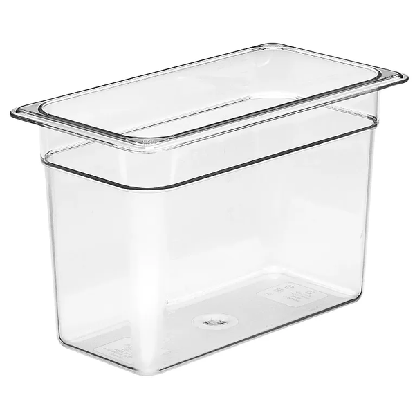 CAMBRO-KHAY NHỰA TRONG SUỐT 17.6X32.5X20CM (PC FOOD PAN GN 1/3)_P011066