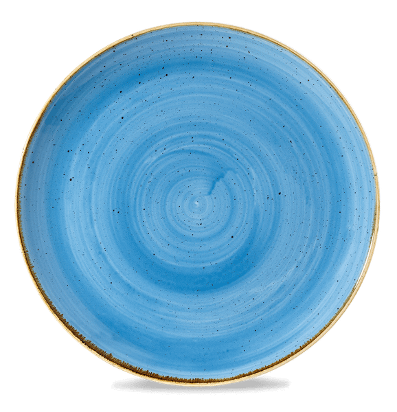 CHURCHILL-ĐĨA GỐM 32.4CM (STONECAST CORNFLOWER BLUE ROUND EVOLVE PLATE)