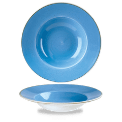 CHURCHILL-TÔ GỐM 28CM (CORNFLOWER BLUE WIDE RIM BOWL)