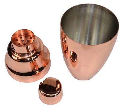 QUANTUM PRO-DỤNG CỤ PHA CHẾ INOX MÀU ĐỒNG 750ML (COCKTAIL SHAKER, COPPER PLATED)