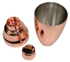 QUANTUM PRO-DỤNG CỤ PHA CHẾ INOX MÀU ĐỒNG 550ML (COCKTAIL SHAKER, COPPER PLATED)