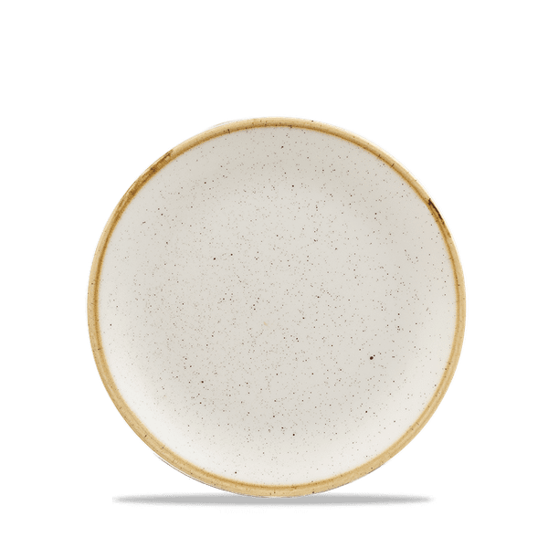CHURCHILL-ĐĨA GỐM 16.5CM (STONECAST BARLEY WHITE SPECKLE COUPE PLATE)