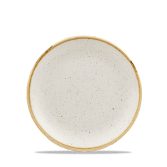 CHURCHILL-ĐĨA GỐM 16.5CM (STONECAST BARLEY WHITE SPECKLE COUPE PLATE)