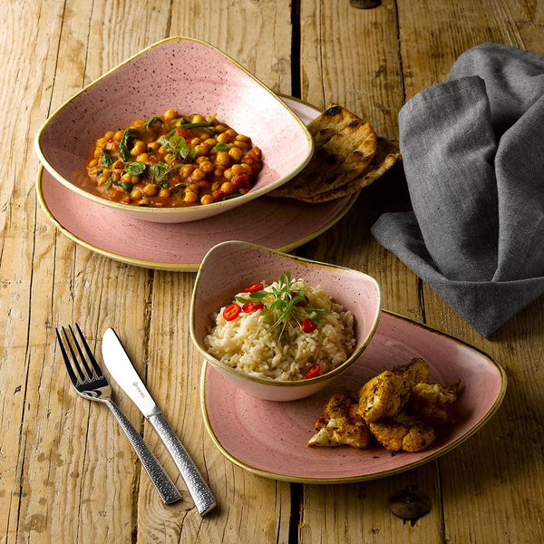 CHURCHILL-TÔ GỐM 15.3CM 26CL (STONECAST PETAL PINK LOTUS BOWL)