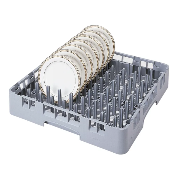 CAMBRO-KHAY NHỰA MÀU XÁM 50X50X10.1CM (PEG RACK 5X9)_P011266