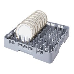 CAMBRO-KHAY NHỰA MÀU XÁM 50X50X10.1CM (PEG RACK 5X9)_P011266