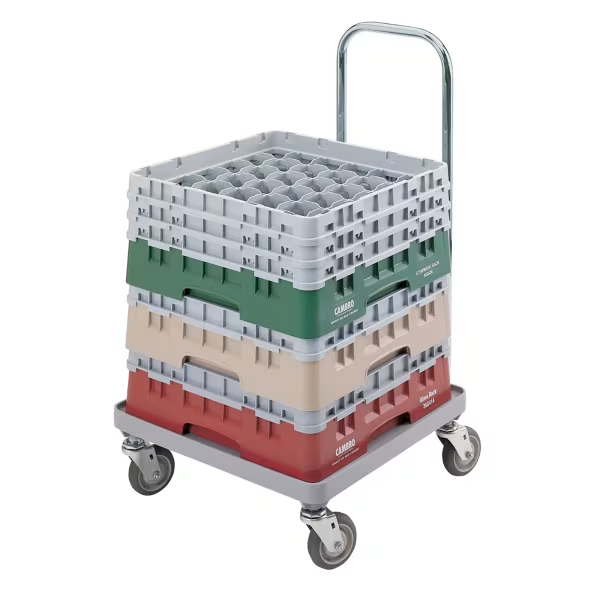 CAMBRO-XE ĐẨY CÓ TAY CẦM MÀU XÁM 54.5X59.5X94CM (CAMDOLLY)_P007237