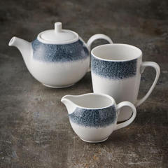 CHURCHILL-BÌNH RÓT GỐM 11.4CL (RAKU TOPAZ BLUE JUG)