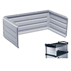 CAMBRO-VÁCH NGĂN XE ĐẨY MÀU XÁM L80.3XW45XH29.8CM (SHELF PANEL, SPECKED GREY)_P011165