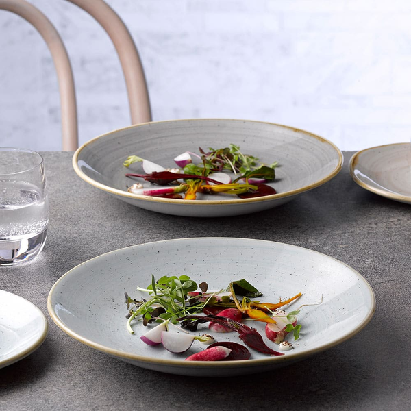 CHURCHILL-ĐĨA GỐM 28.1CM (STONECAST DUCK EGG DEEP COUPE PLATE)