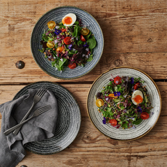 CHURCHILL-ĐĨA GỐM 16.5CM (STUDIO PRINTS STONE GREY EVOLVE COUPE PLATE)_P033470