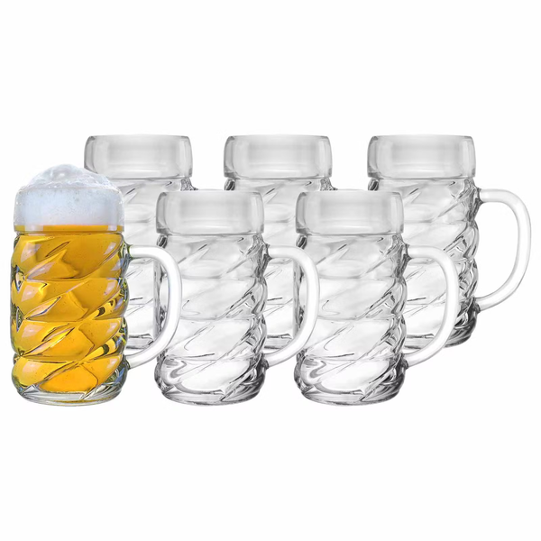 STOELZLE-LY THỦY TINH 1000ML (DIAMOND BEER MUG)_P044968