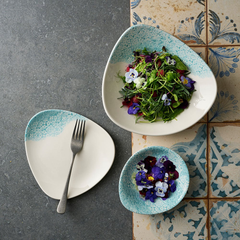 CHURCHILL-ĐĨA GỐM 24.7CL (MED TILES AQUAMARINE DISH)