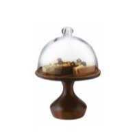 NẮP ĐẬY ĐĨA THỦY TINH D160XH126MM (CASSANDRA GLASS CLOCHE)
