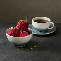 CHURCHILL-TÁCH GỐM 34CL (RAKU TOPAZ BLUE CAPPUCINO CUP)