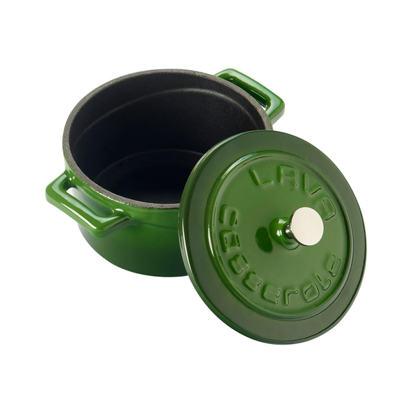 LAVA-NỒI GANG MÀU XANH LÁ 10CM 0.35L (FOLK MINI CASSEROLE)