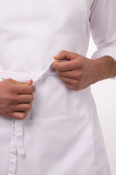 TẠP DỀ (APRON BUTCHER, WHITE )
